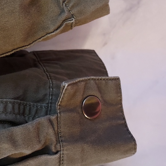 Kut from the Kloth  Women's Military Green Cotton Jacket Lightweight Y2K… - Picture 6 of 9